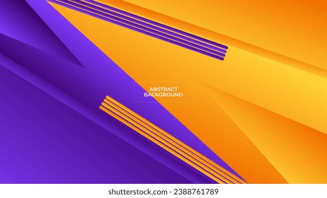 ANTECEDENTES ABSTRACTOS CON FORMAS GEOMÉTRICAS GRADIENT PURPLE ORANGE SMOOTH LÍQUIDO DISEÑO PLANTILLA VECTOR BUENA PARA SITIOS WEB MODERNOS, PAPEL DE PARED, DISEÑO DE CUBIERTA 