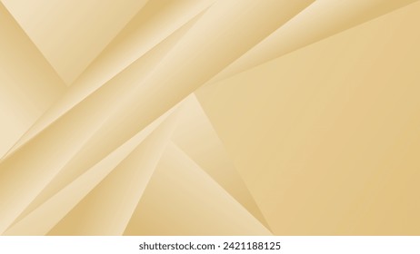 ABSTRACT BACKGROUND WITH GEOMETRIC SHAPES GRADIENT GOLD PASTEL SMOOTH LIQUID COLOR DESIGN VECTOR TEMPLATE GOOD FOR MODERN WEBSITE, WALLPAPER, COVER DESIGN 
