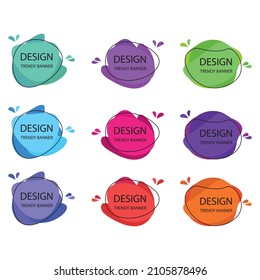 Abstract background, geometric shapes icon for lettering. Vector illustration eps 10.