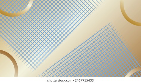 Abstrakter Hintergrund mit geometrischen Formen und Linien. Vektorillustration. EPS10	