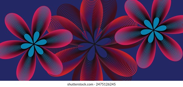 Abstract background with geometric shapes and lines. Vector illustration. Eps10