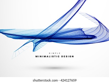 Abstract Background with Geometric Shapes and Lines. Connection Structure. Geometric Modern Technology Concept. Digital Data Visualization. Social Network Graphic Concept