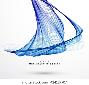 Abstract Background with Geometric Shapes and Lines. Connection Structure. Geometric Modern Technology Concept. Digital Data Visualization. Social Network Graphic Concept