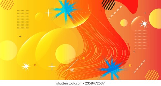 Abstract background with geometric shapes. Minimal design. Vector illustration.