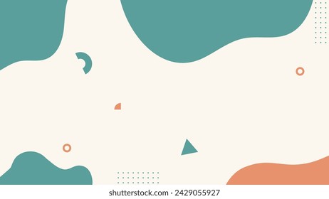 Abstract background with geometric shapes. Minimalistic design. Vector illustration.