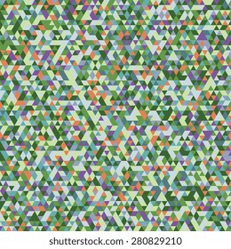 Abstract background of geometric shapes. Geometric a mosaic of triangles
