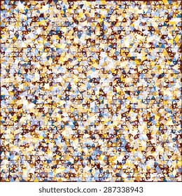 Abstract background of geometric shapes. Geometric a mosaic of triangles. EPS10