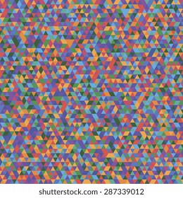 Abstract background of geometric shapes. Geometric a mosaic of triangles