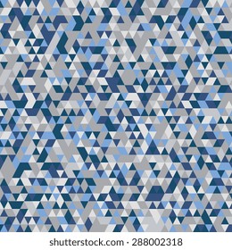 Abstract background of geometric shapes. Geometric a mosaic of triangles