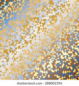 Abstract background of geometric shapes. Geometric a mosaic of triangles