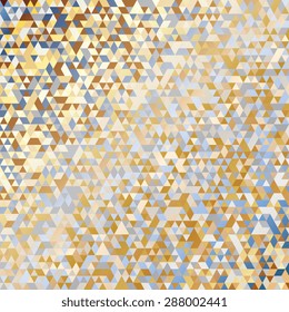 Abstract background of geometric shapes. Geometric a mosaic of triangles