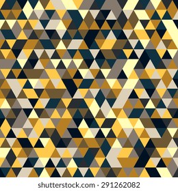 Abstract background of geometric shapes. Geometric a mosaic of triangles