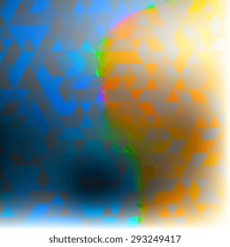 Abstract background of geometric shapes. Geometric a mosaic of triangles. EPS10