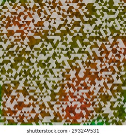 Abstract background of geometric shapes. Geometric a mosaic of triangles. EPS10