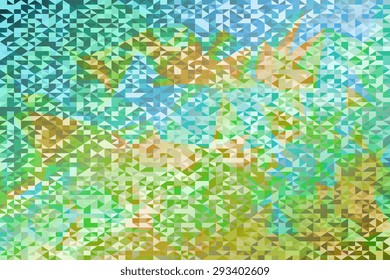 Abstract background of geometric shapes. Geometric a mosaic of triangles. EPS10