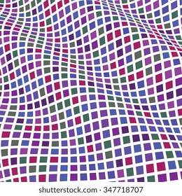 Abstract background of geometric shapes. Geometric mosaic of squares