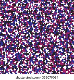 Abstract background of geometric shapes. Geometric a mosaic of triangles