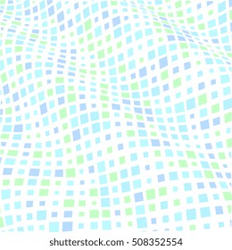 Abstract background of geometric shapes. Geometric mosaic of squares