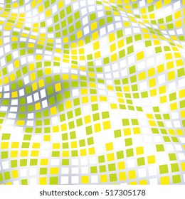 Abstract background of geometric shapes. Geometric mosaic of squares