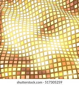 Abstract background of geometric shapes. Geometric mosaic of squares