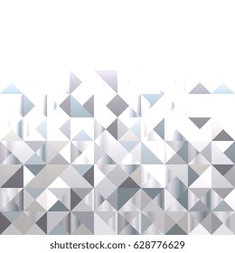 Abstract background of geometric shapes. Geometric a mosaic of triangles
