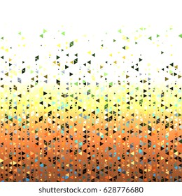 Abstract background of geometric shapes. Geometric a mosaic of triangles