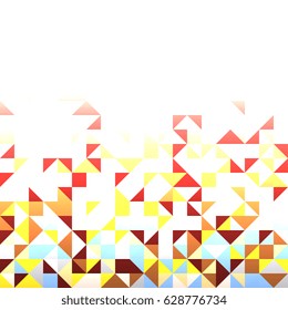 Abstract background of geometric shapes. Geometric a mosaic of triangles