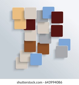 Abstract background of geometric shapes. Geometric mosaic with squares on background