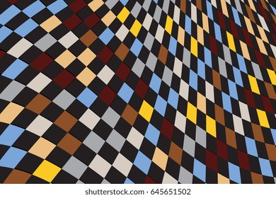 Abstract background of geometric shapes. Geometric mosaic
