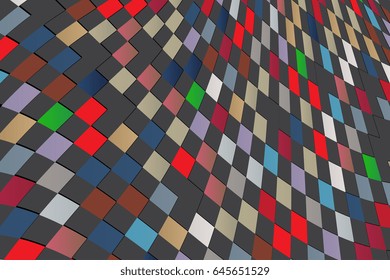 Abstract background of geometric shapes. Geometric mosaic