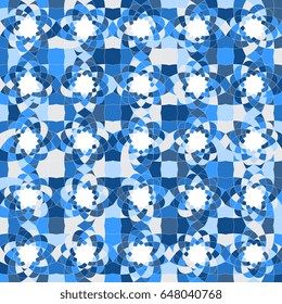 Abstract background of geometric shapes. Geometric mosaic