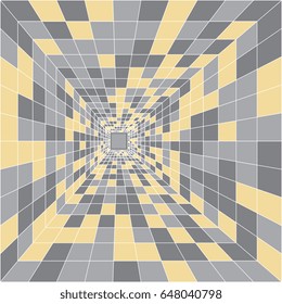 Abstract background of geometric shapes. Geometric mosaic of squares