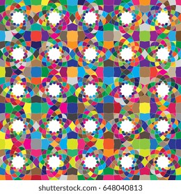 Abstract background of geometric shapes. Geometric mosaic