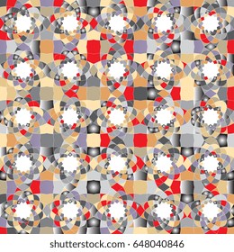 Abstract background of geometric shapes. Geometric mosaic