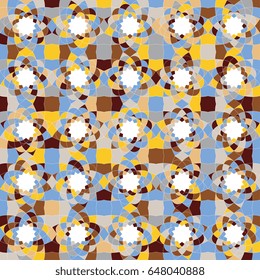 Abstract background of geometric shapes. Geometric mosaic