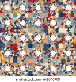 Abstract background of geometric shapes. Geometric mosaic