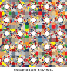 Abstract background of geometric shapes. Geometric mosaic