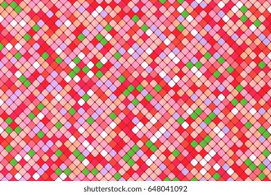 Abstract background of geometric shapes. Geometric mosaic of squares