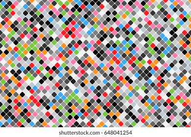 Abstract background of geometric shapes. Geometric mosaic of squares