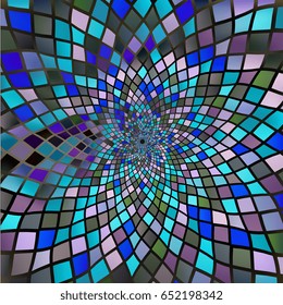 Abstract background of geometric shapes. Geometric mosaic of squares