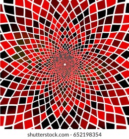 Abstract background of geometric shapes. Geometric mosaic of squares