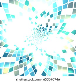 Abstract background of geometric shapes. Geometric mosaic of squares