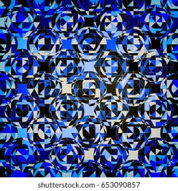 Abstract background of geometric shapes. Geometric mosaic