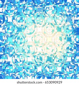 Abstract background of geometric shapes. Geometric mosaic