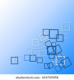 Abstract background of geometric shapes. Geometric mosaic of squares