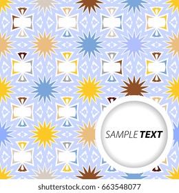 Abstract background of geometric shapes. Geometric mosaic