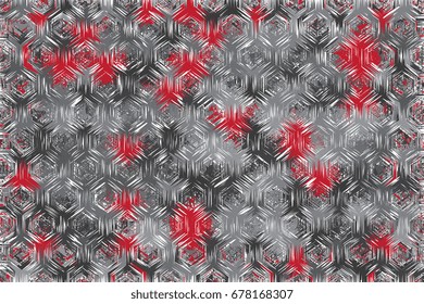 Abstract background of geometric shapes. Geometric mosaic