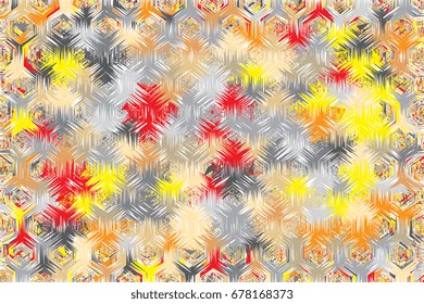 Abstract background of geometric shapes. Geometric mosaic