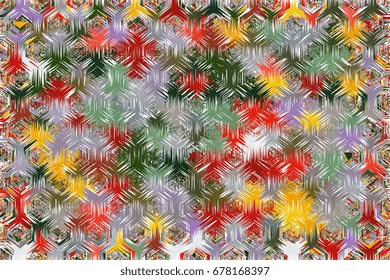 Abstract background of geometric shapes. Geometric mosaic