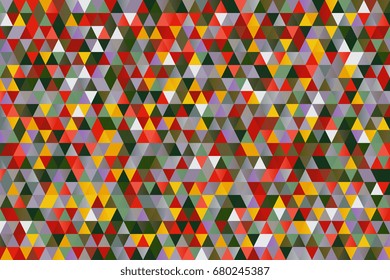 Abstract background of geometric shapes. Geometric a mosaic of triangles